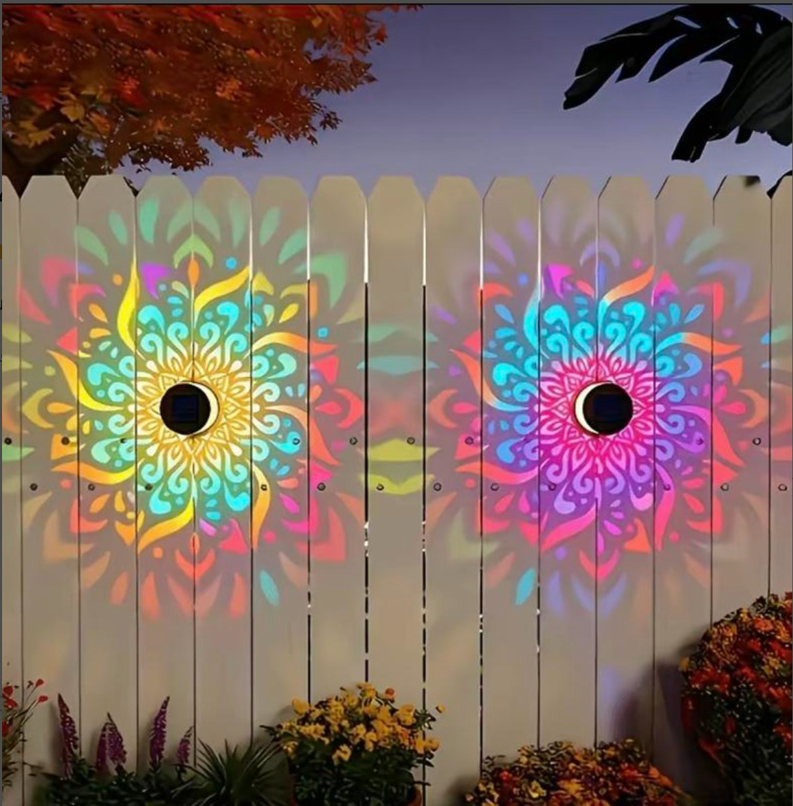 LumaMandala™ Solar Projector Light